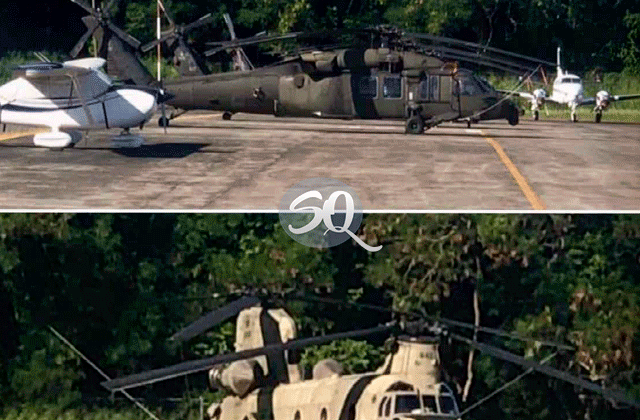 VIDEO: Helicópteros De EE.UU. En RD.
